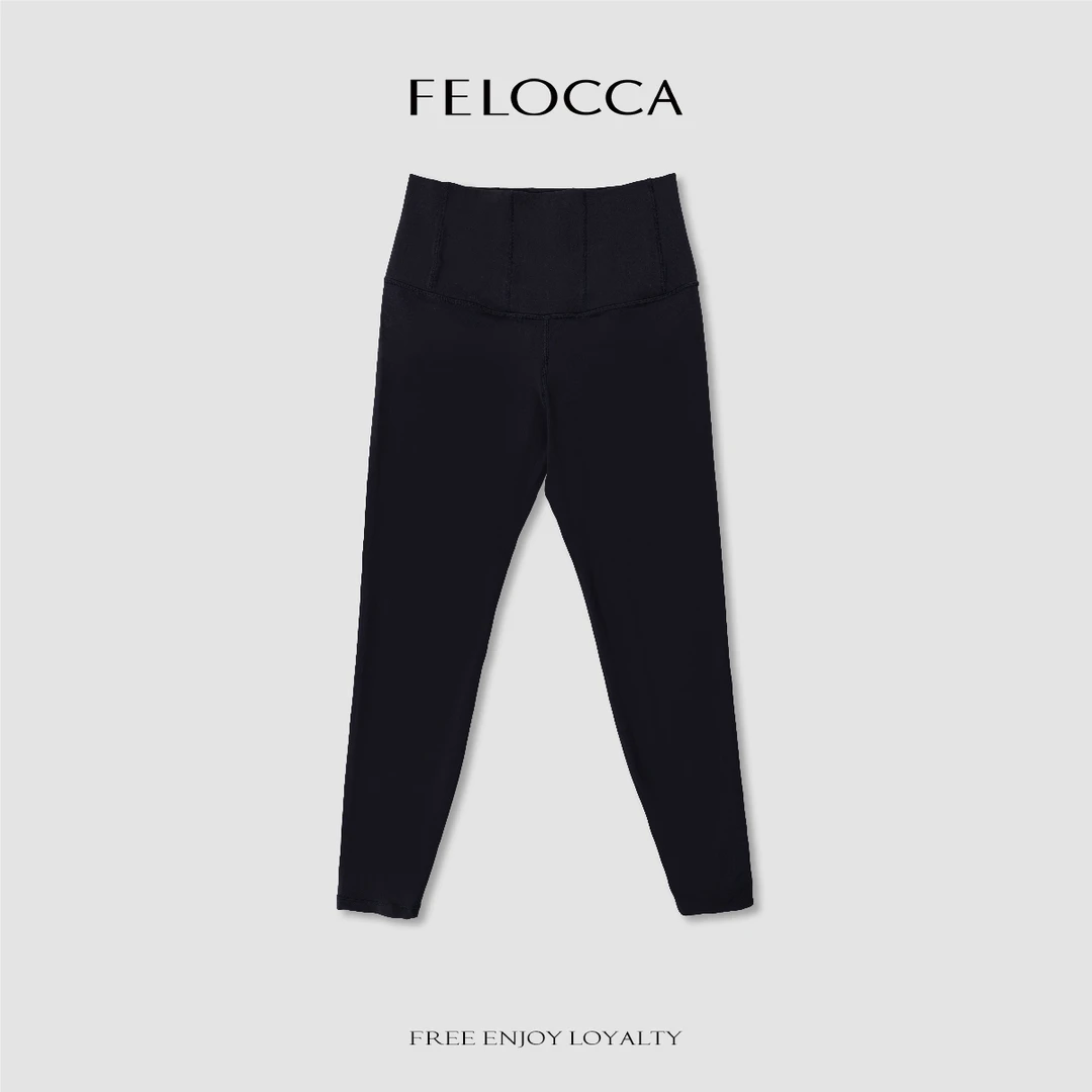 【FELOCCA】裸感显瘦分割线舒适鲨鱼裤  NYN-4319