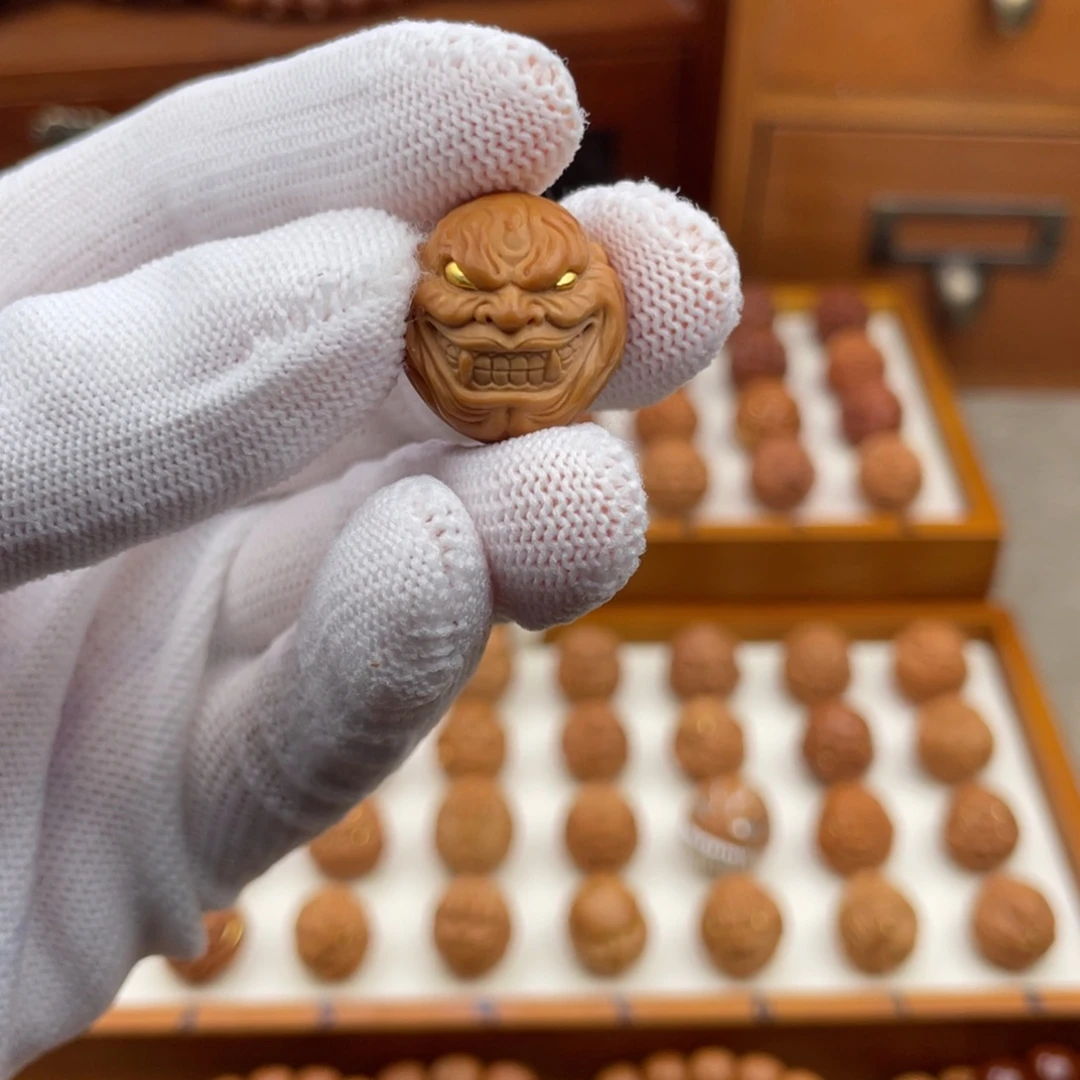 罗***士猴头核桃吊坠猴头核桃雕刻