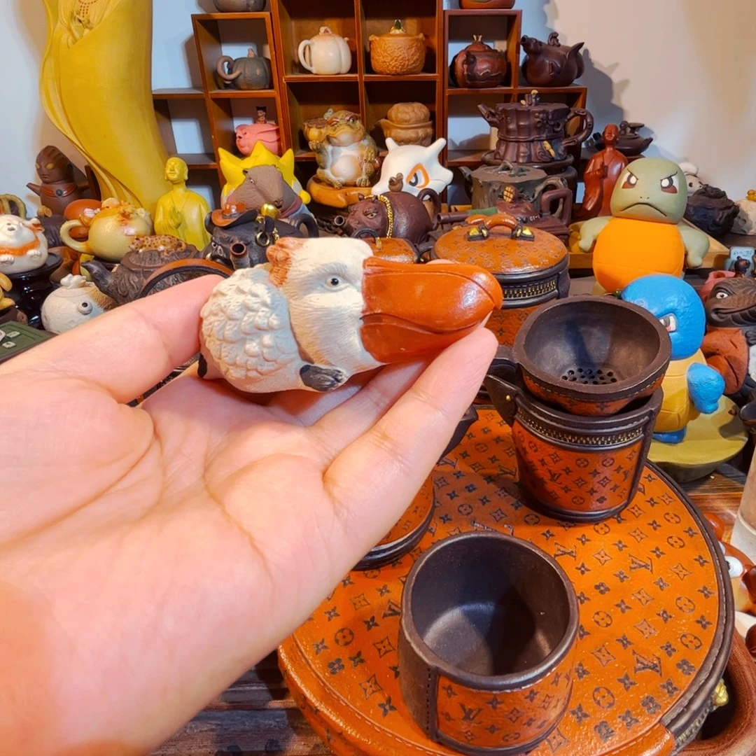 茶壶紫砂纯手工制作过程非常