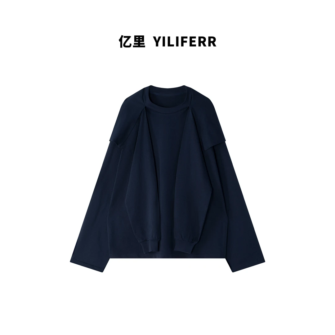 【YILI大码品牌】休闲舒适时尚百搭上衣Y0638