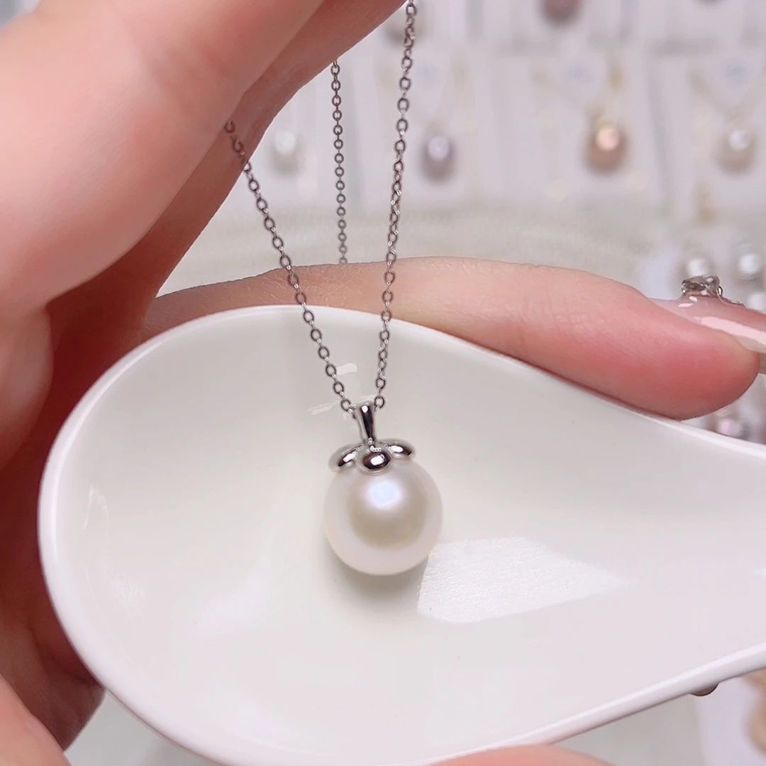 淡水珍珠未镶嵌吊坠(赠链)
