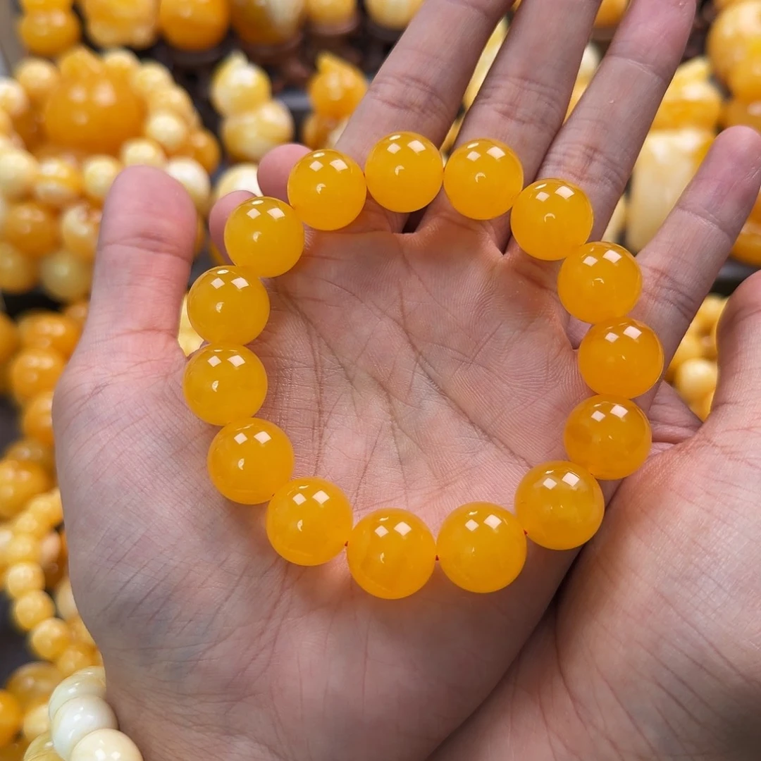 琥珀未镶嵌珠宝奇石15mm同料