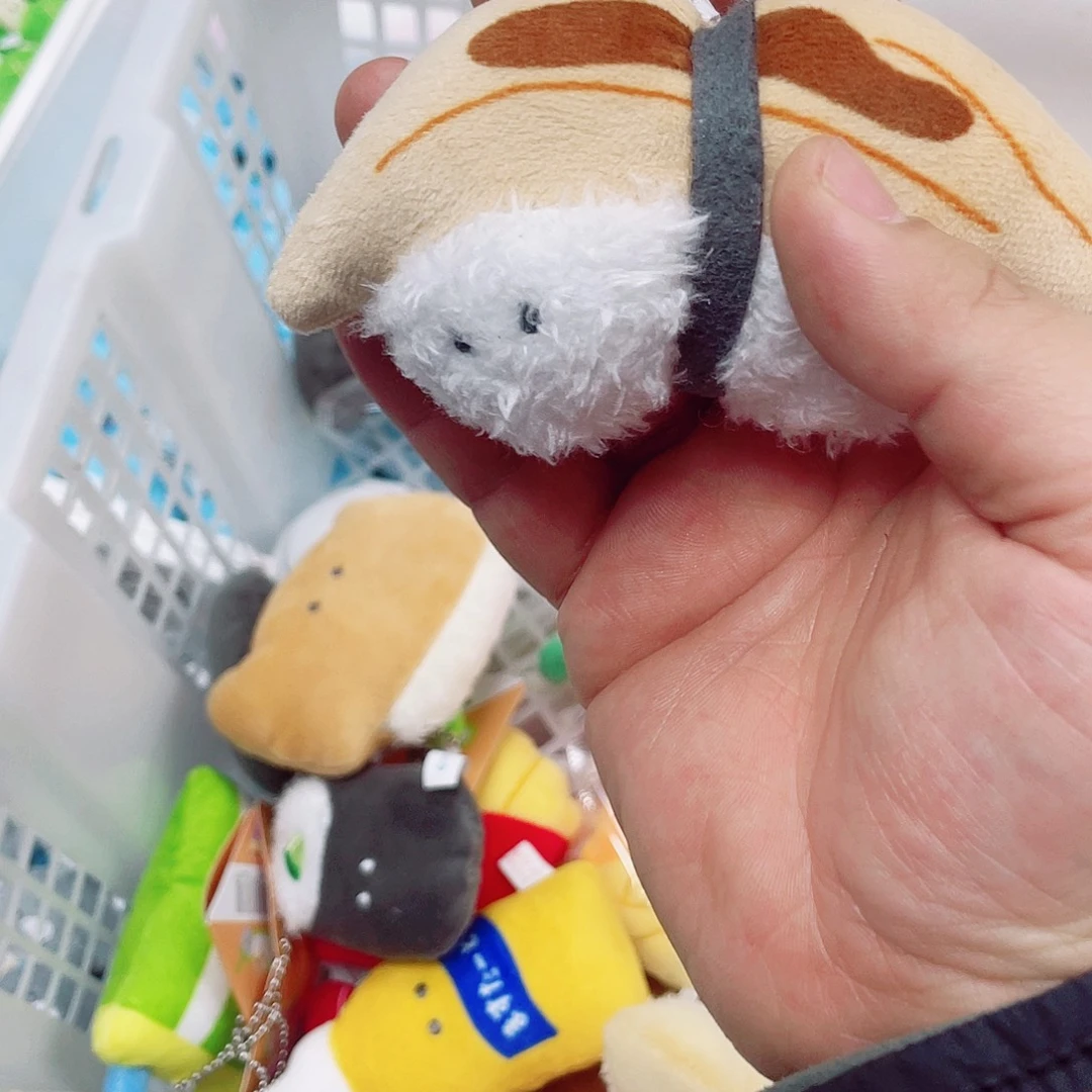 毛绒超可爱鳗鱼寿司