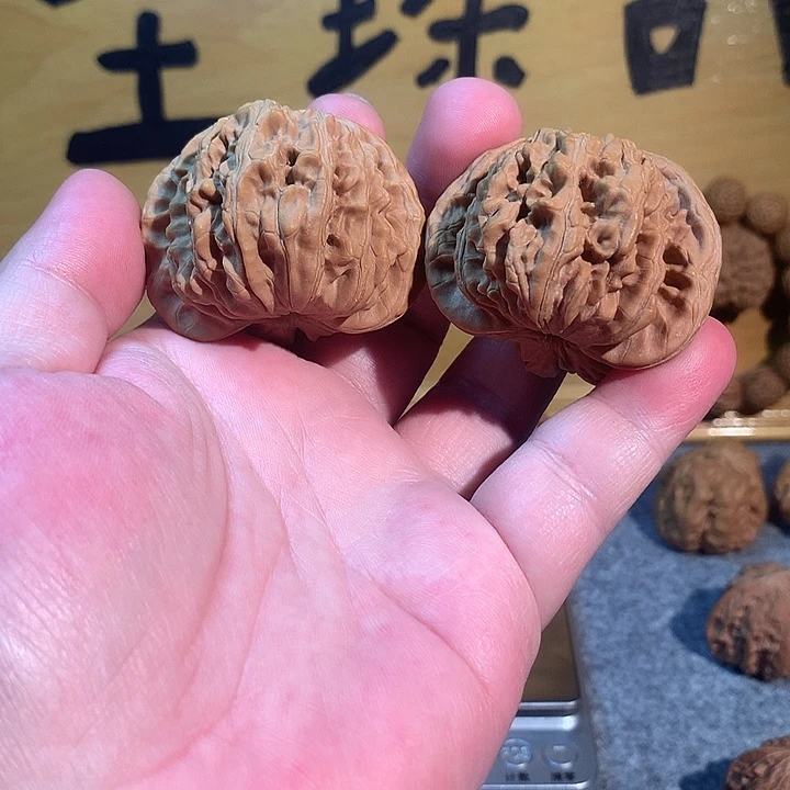 把件文玩核桃四座楼核桃