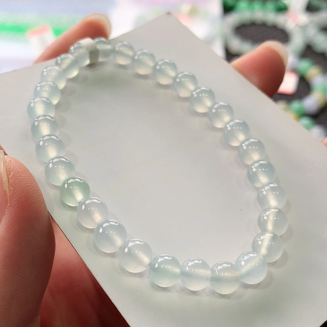 翡翠手链未镶嵌翡翠