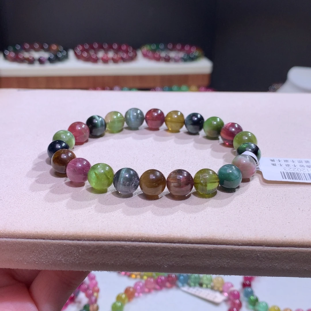 未镶嵌碧玺手链碧玺