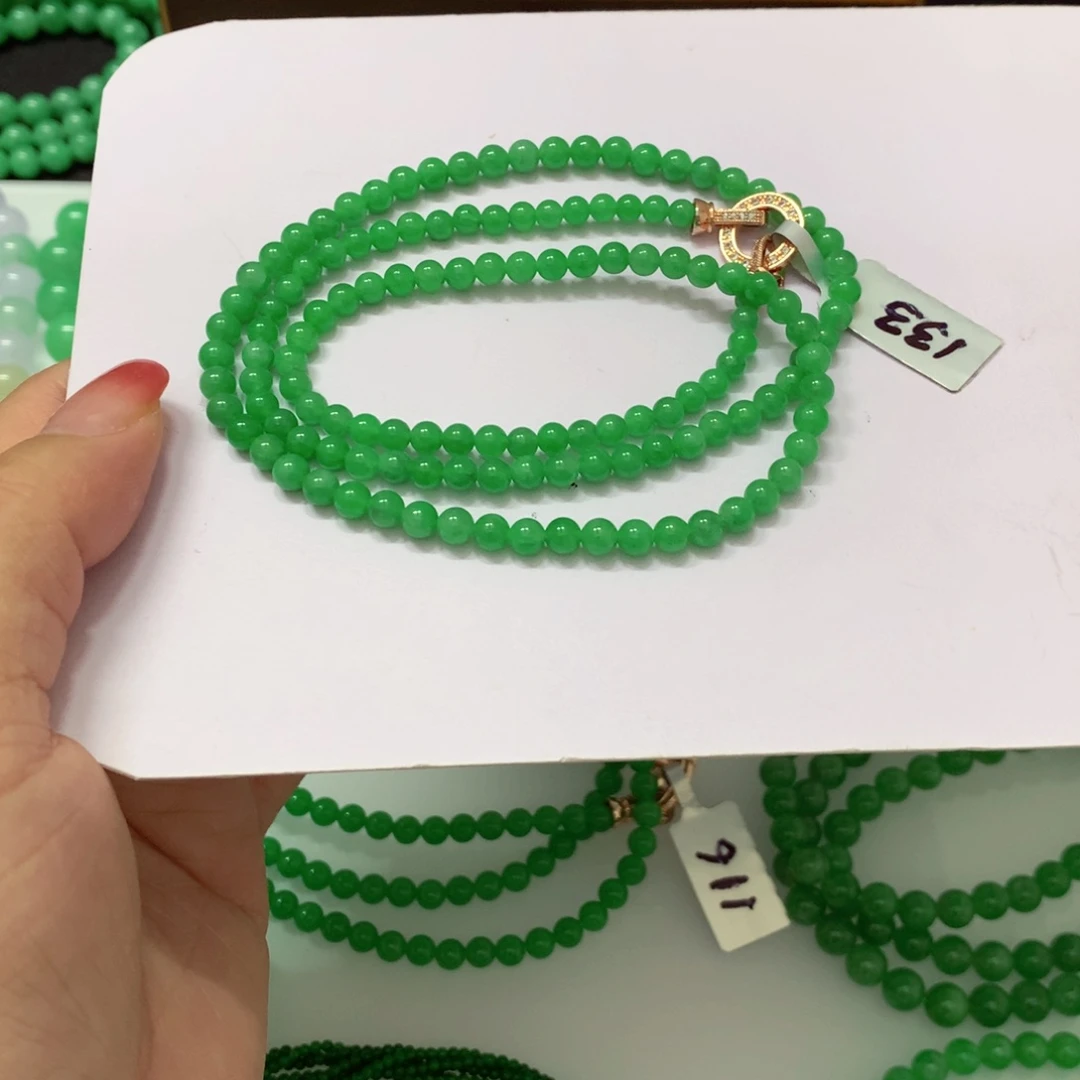 未镶嵌手链翡翠缅甸翡翠