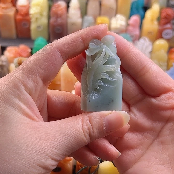 云南石印石0*5手工定制，玉兰