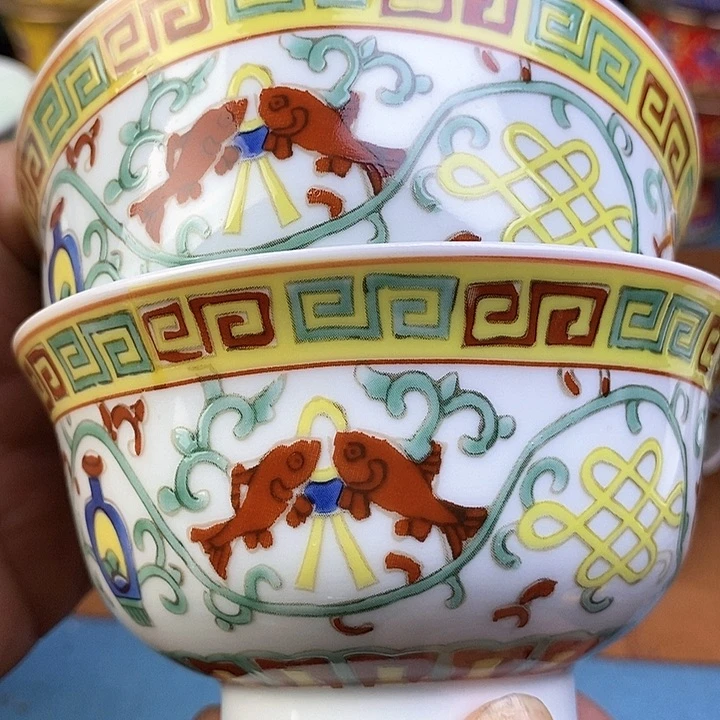 景德镇陶瓷藏式茶碗