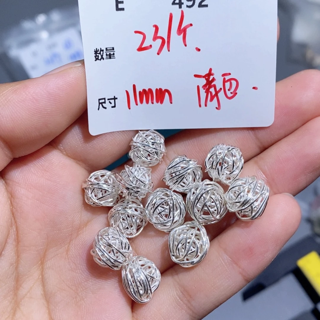 银S925镶嵌颈饰水晶E492