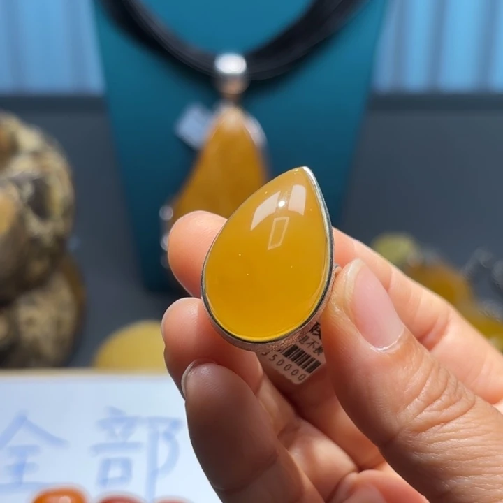 琥珀未镶嵌手链波兰设计琥珀蜜蜡