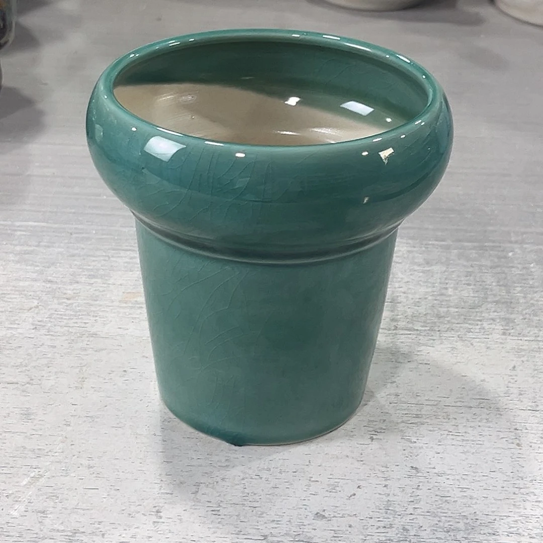 口径  10*11陶瓷绿植多肉微瑕花盆