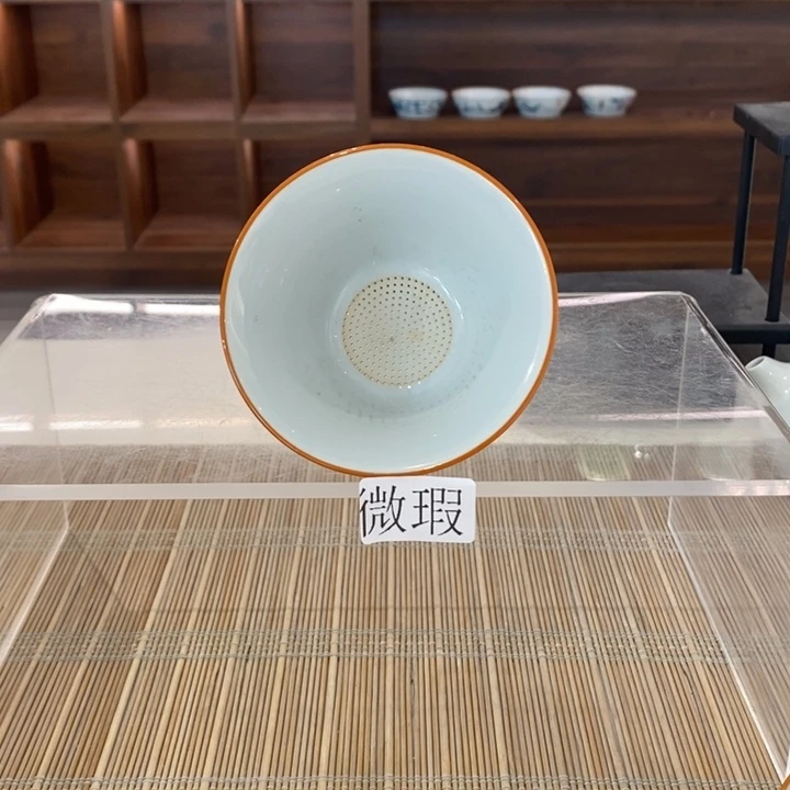 釉下老陶泥手工绘制