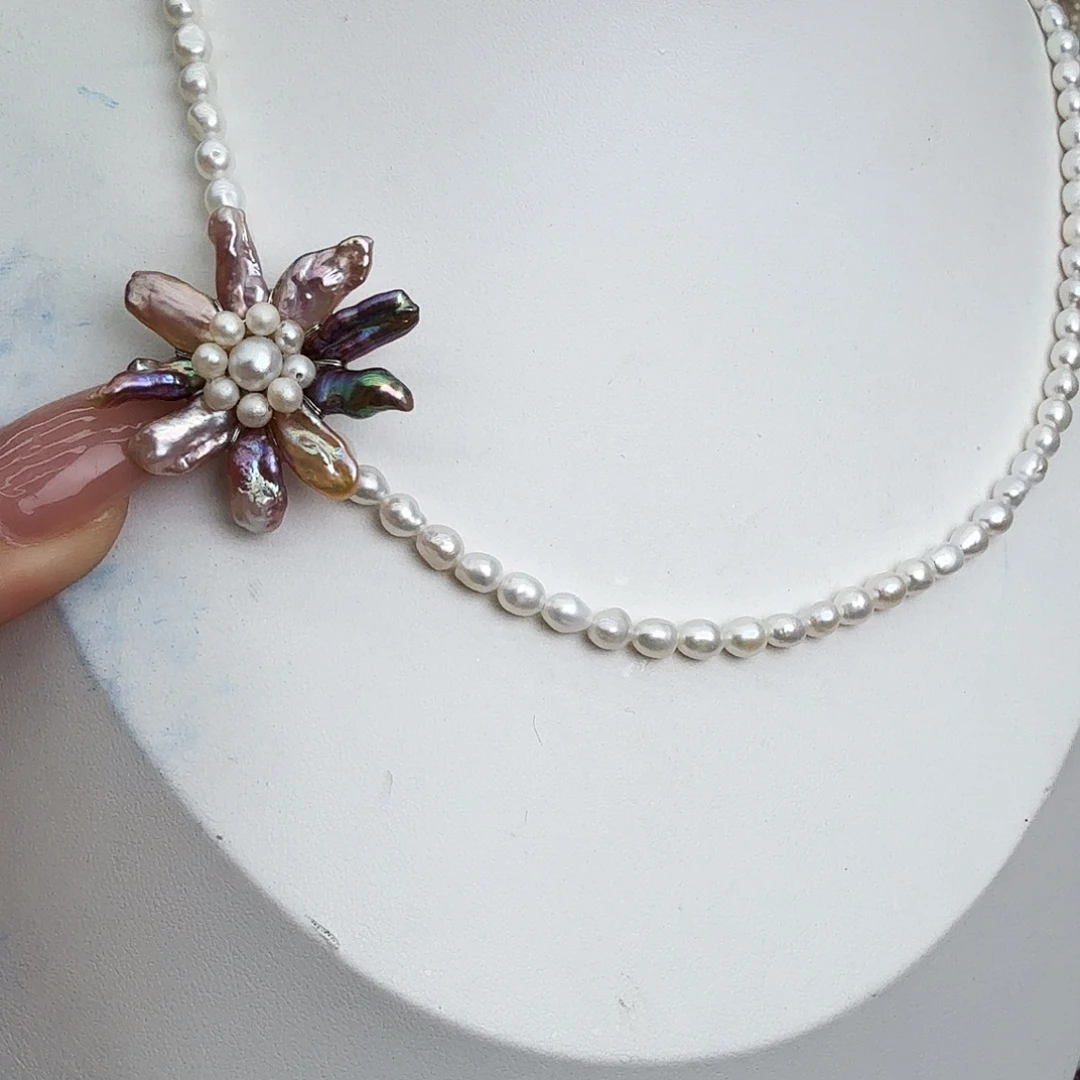 淡水珍珠颈饰未镶嵌