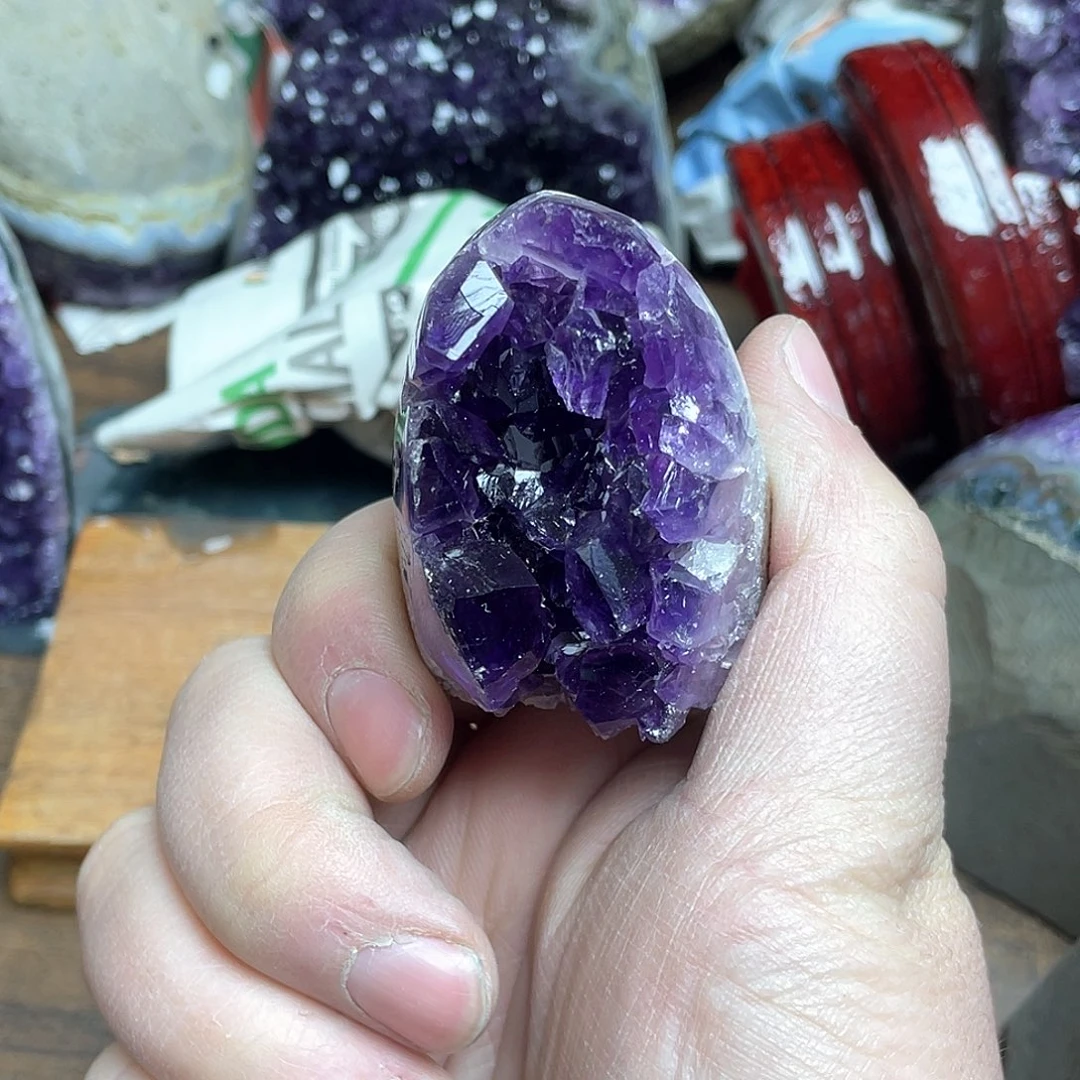 紫晶大型摆件（非配饰）未镶嵌我*海