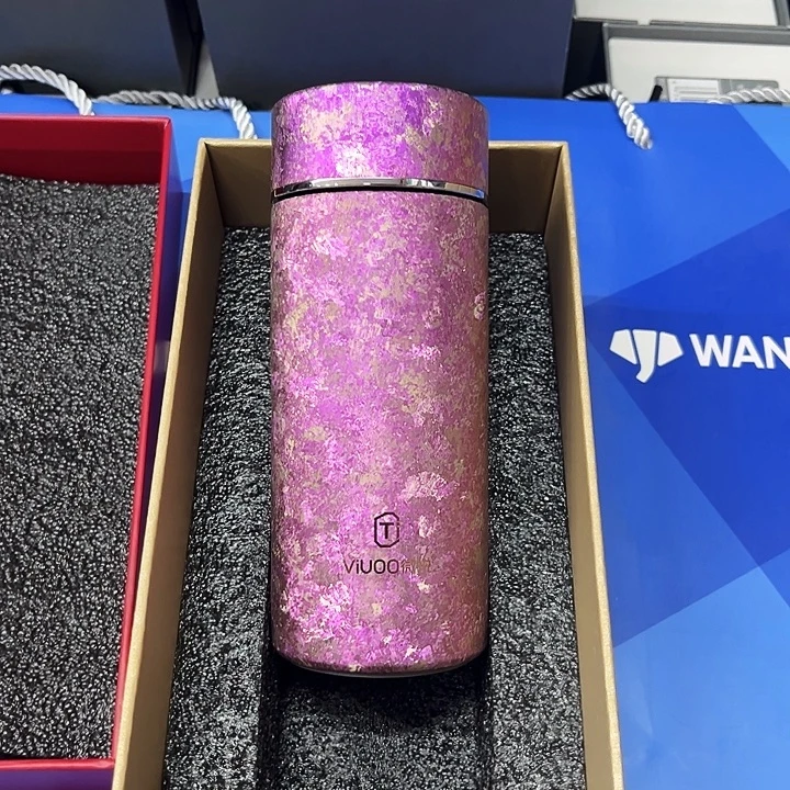 钛杯抗菌杯220粉色