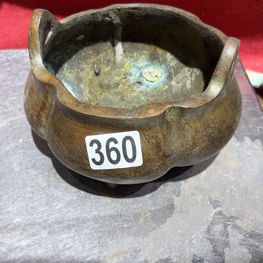 海* 有瑕疵黄铜摆件工艺品