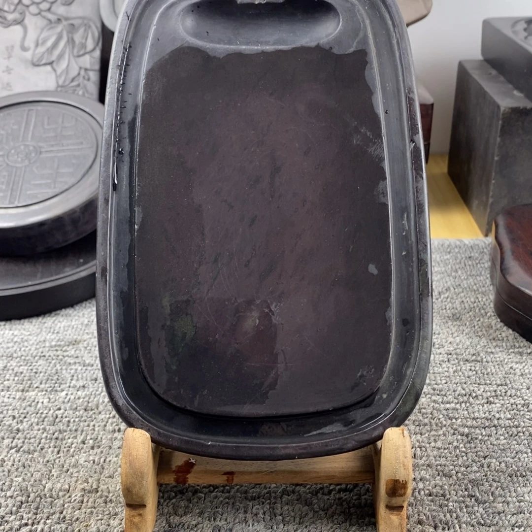 一口价全品麻子坑端砚素雅