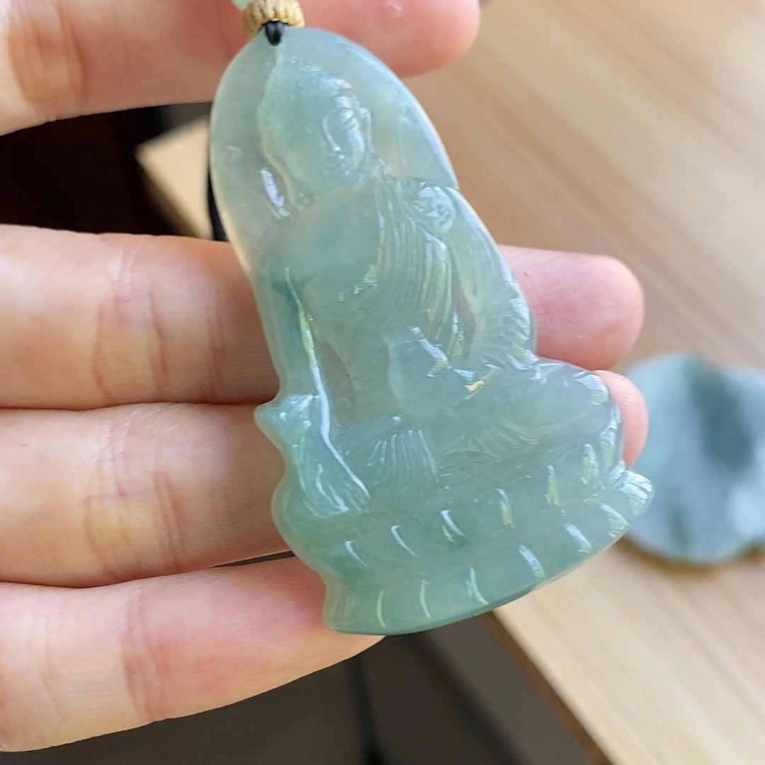 【闪购商品】颈饰未镶嵌翡翠天然缅甸A货翡翠