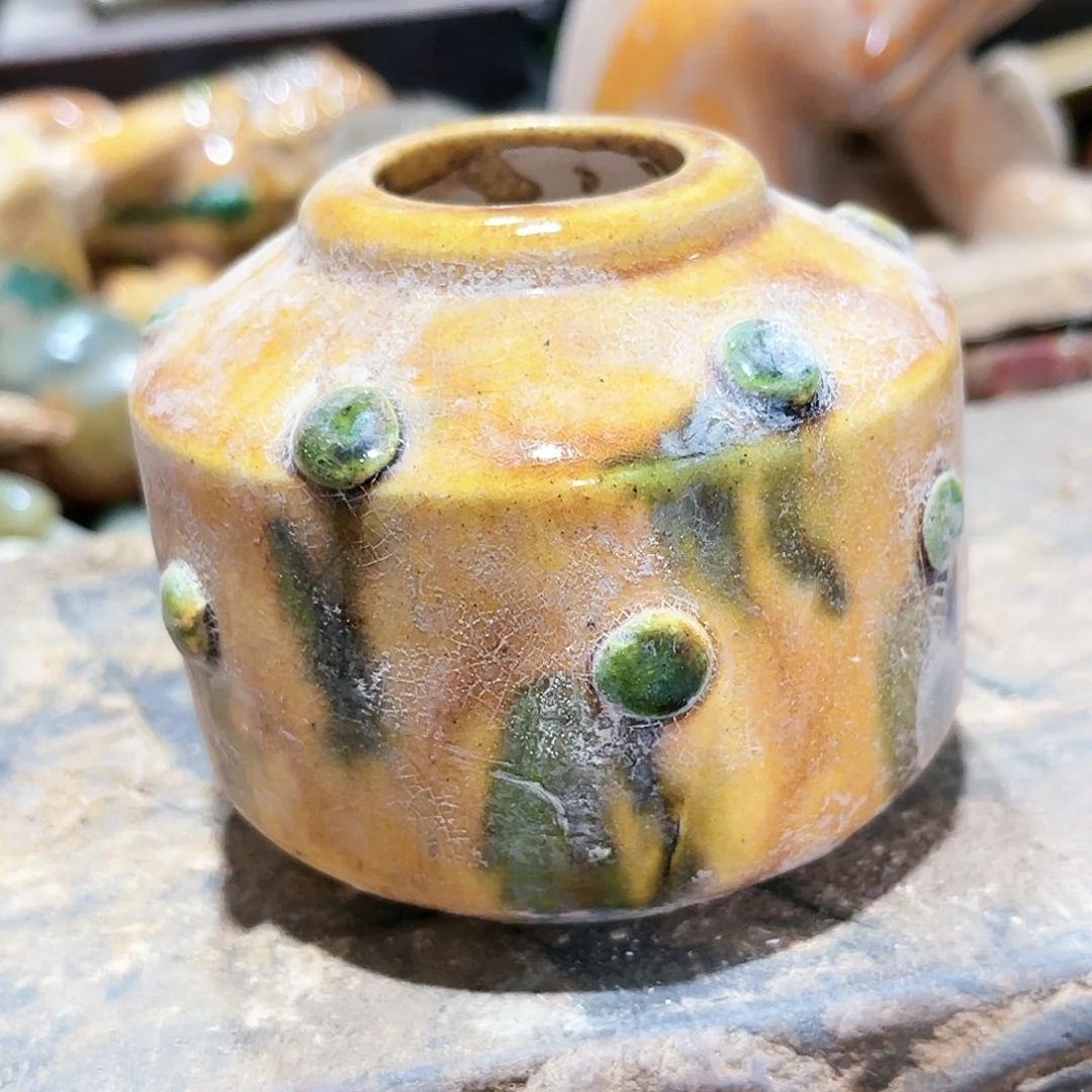 瓦当摆件摆件的人茶茶