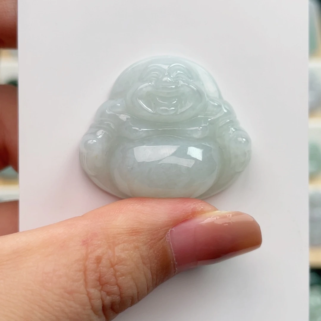 颈饰未镶嵌翡翠佛公