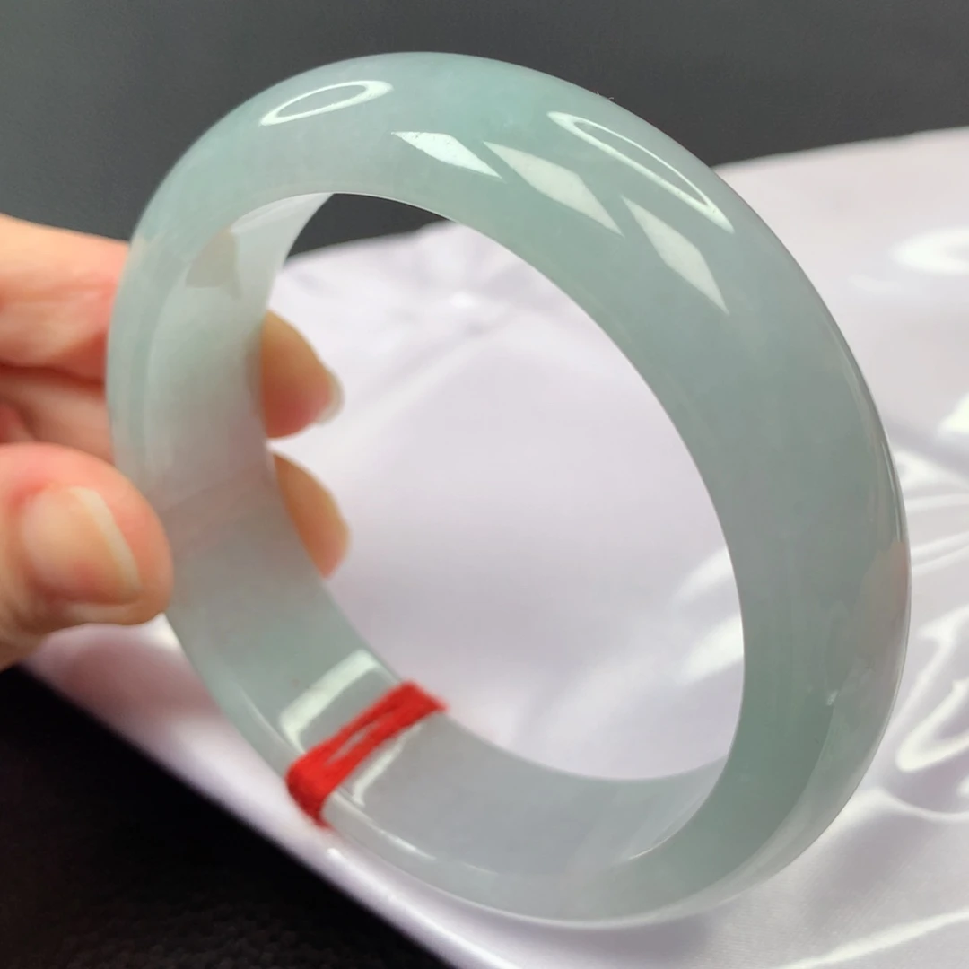 【闪购商品】翡翠手镯未镶嵌72号正圈19199-58