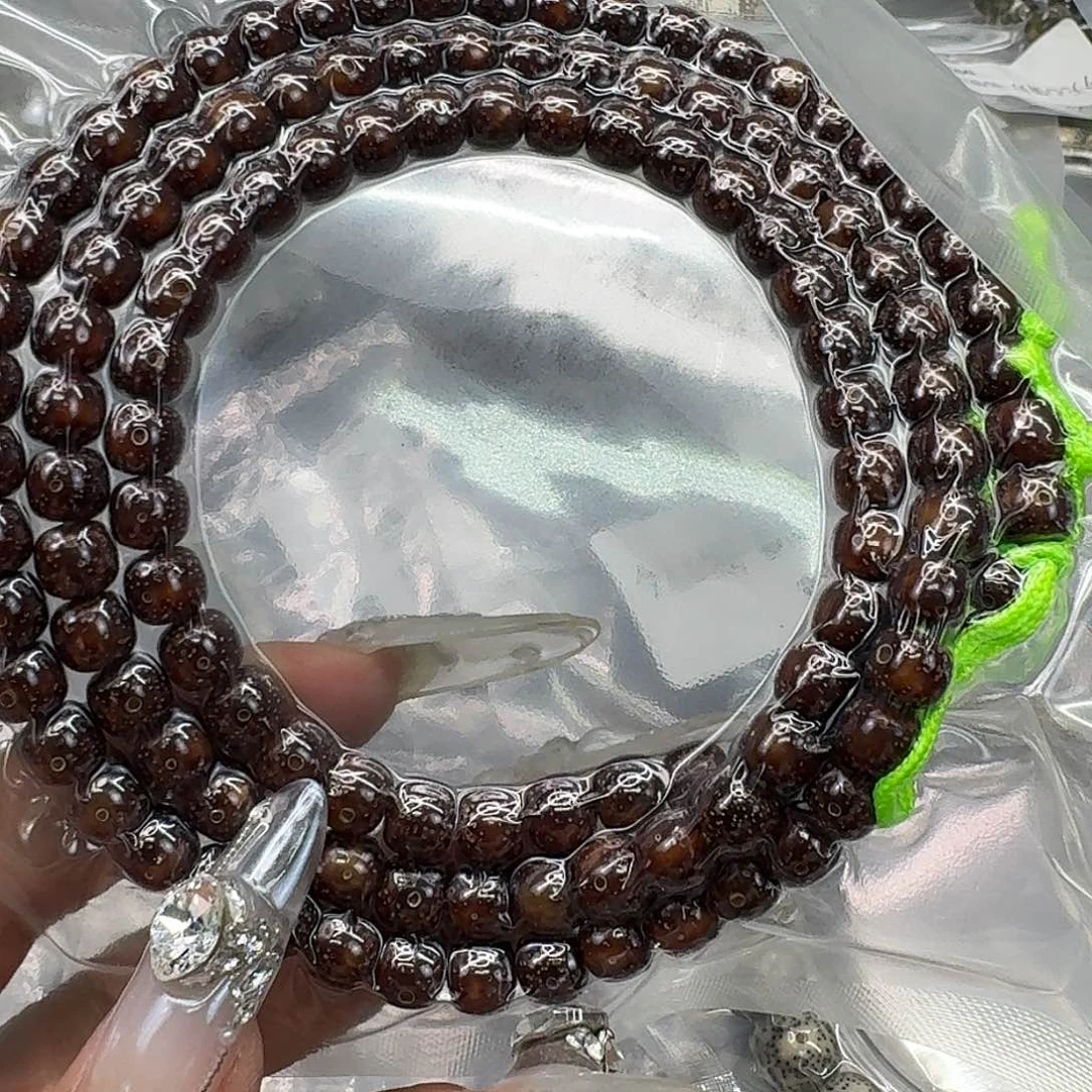手串星月菩提214王者虎皮遇华星月菩提76-108