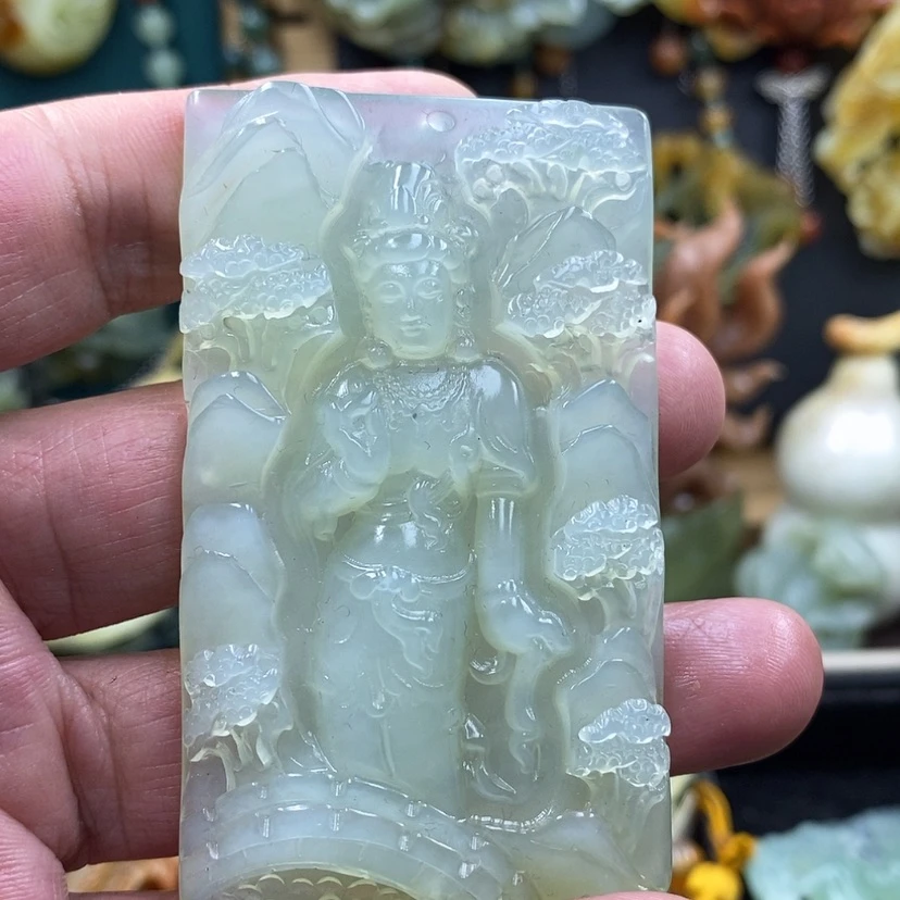 【闪购商品】未镶嵌岫玉吊坠