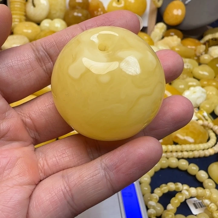 蜜蜡未镶嵌颈饰天然蜜蜡