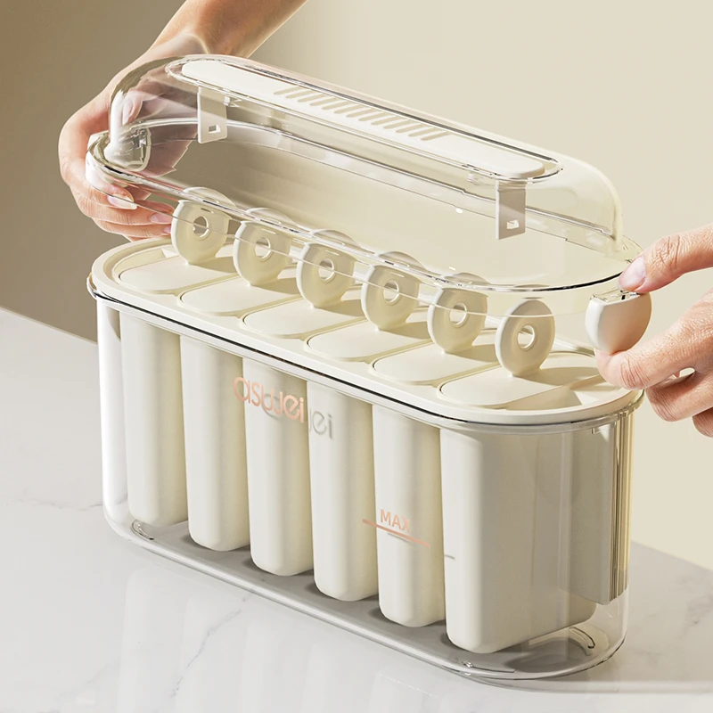 雪糕模具冻冰棍冰棒冰淇淋磨具冰块冰激凌专用食品级自制冰糕盒子