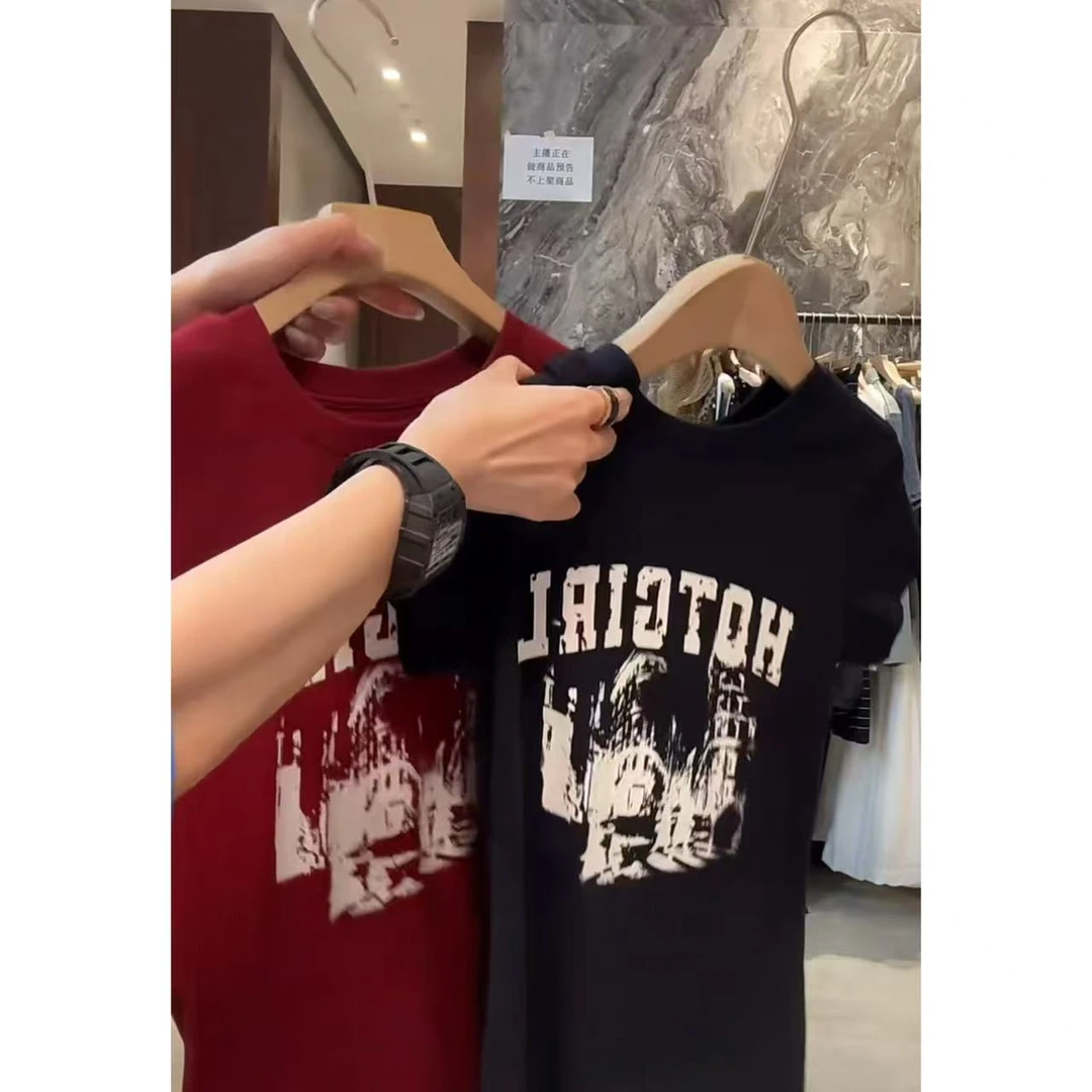 徐秋阳   热辣街头（小版型)夏季新款百搭时尚休闲短袖