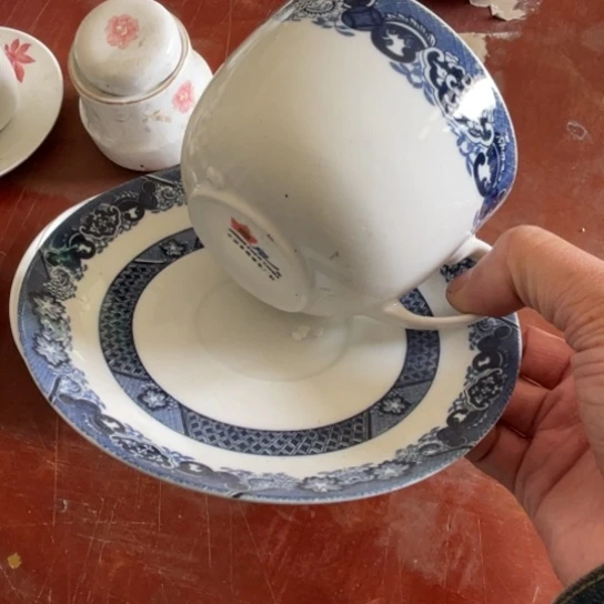 瓷片陶瓷陶瓷红叶