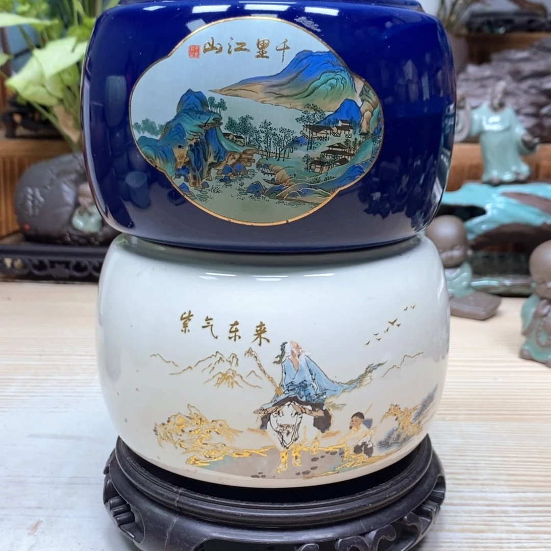 紫砂花盆陶瓷艺术花盆陶瓷