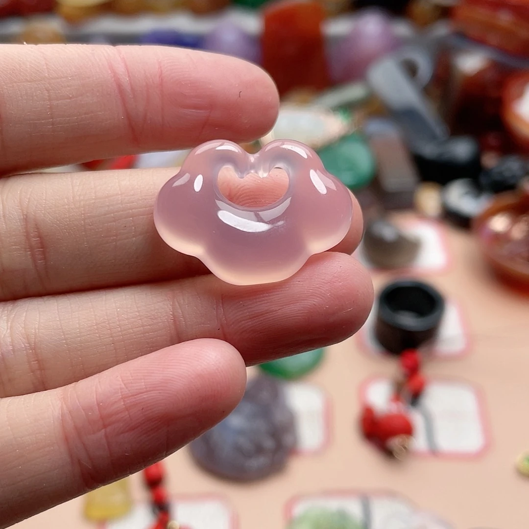 玛瑙/玉髓颈饰合金逢