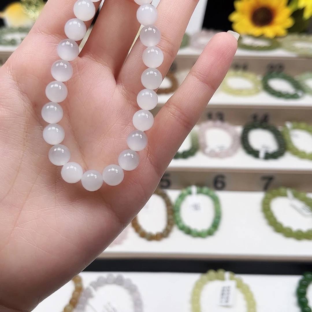 R***.和田玉未镶嵌手链