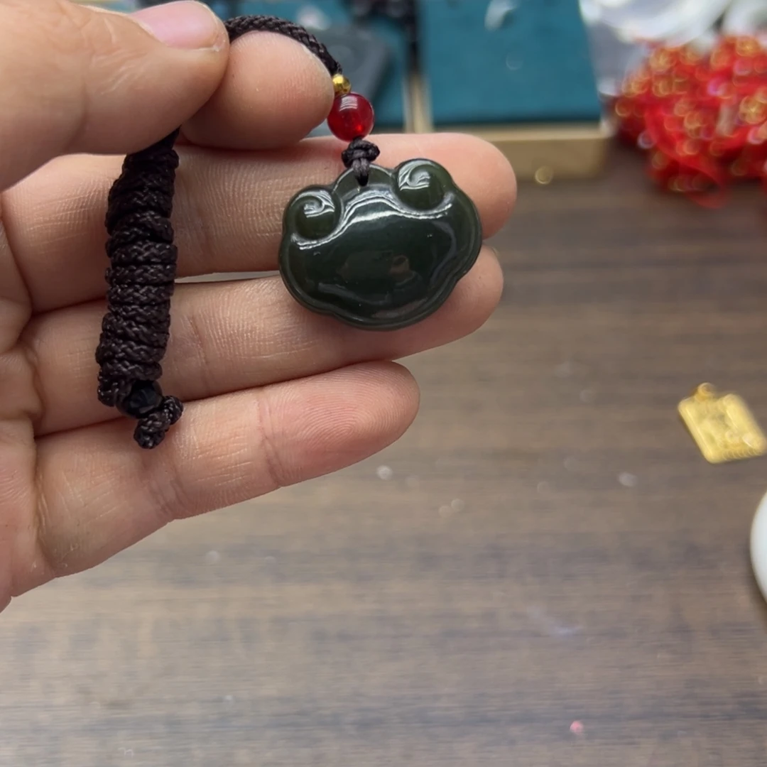 和田玉未镶嵌颈饰1085