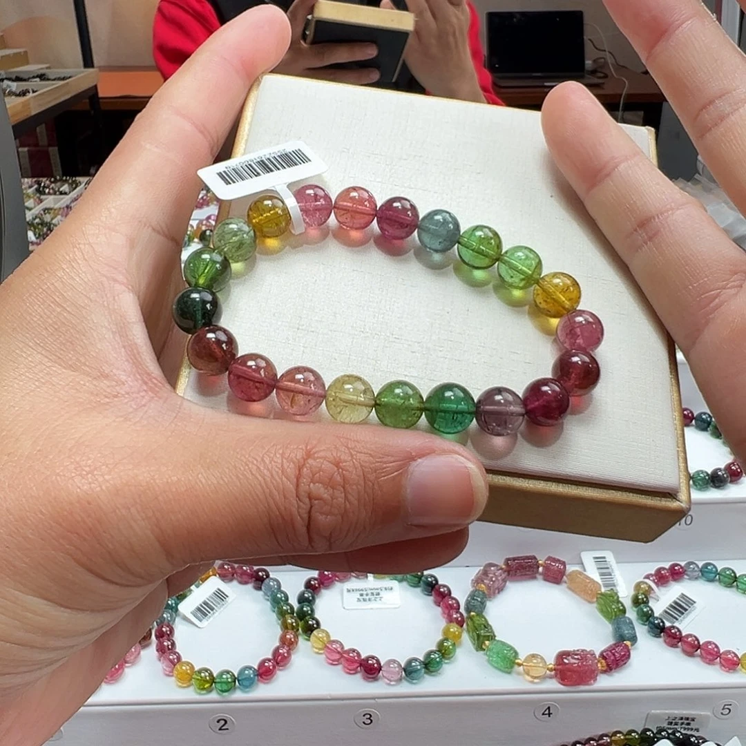 手串碧玺未镶嵌9mmmmmmmmmm