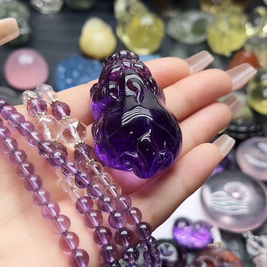 水晶吊坠(不含链)未镶嵌米***S