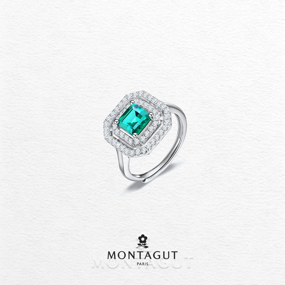 925银戒指 MONTAGUT梦特娇烽台相遇S925银戒指1027