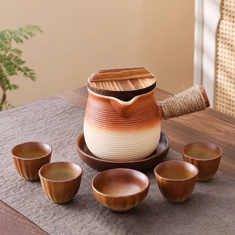 新款2025围炉煮茶壶网红烤奶茶罐罐壶云南侧把壶可干烧的烤茶罐