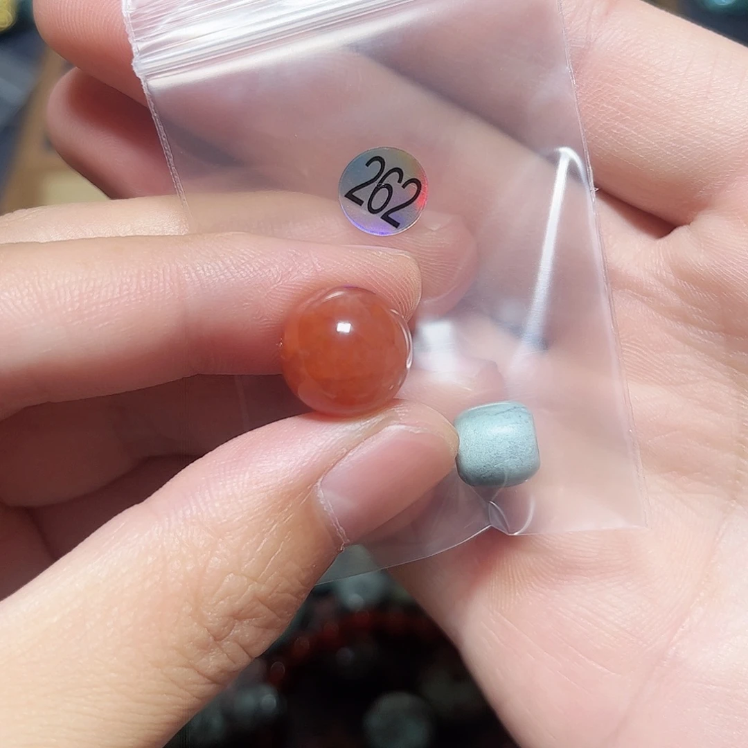 ****绝未镶嵌圆珠桶珠老型手串！！玛瑙/玉髓