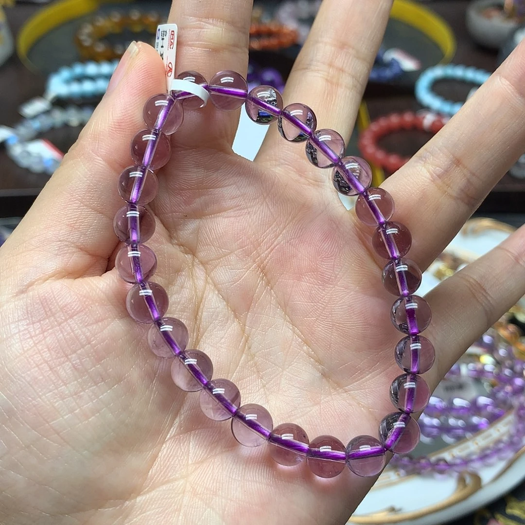 未镶嵌手链水晶手链7.5
