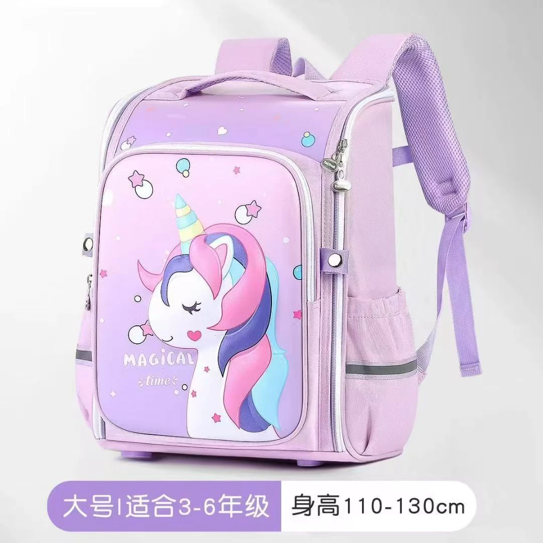 083日常搭配双肩背包小学生初中生韩版卡通