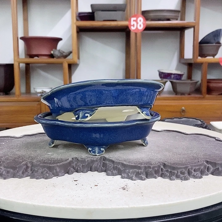 紫砂花盆a*i瑕疵4-17.5-13。。。随单