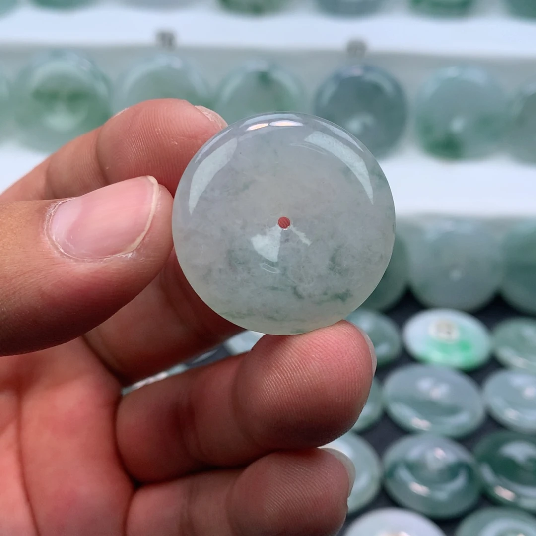 颈饰未镶嵌翡翠缅甸天然A货翡翠29.6-6.1