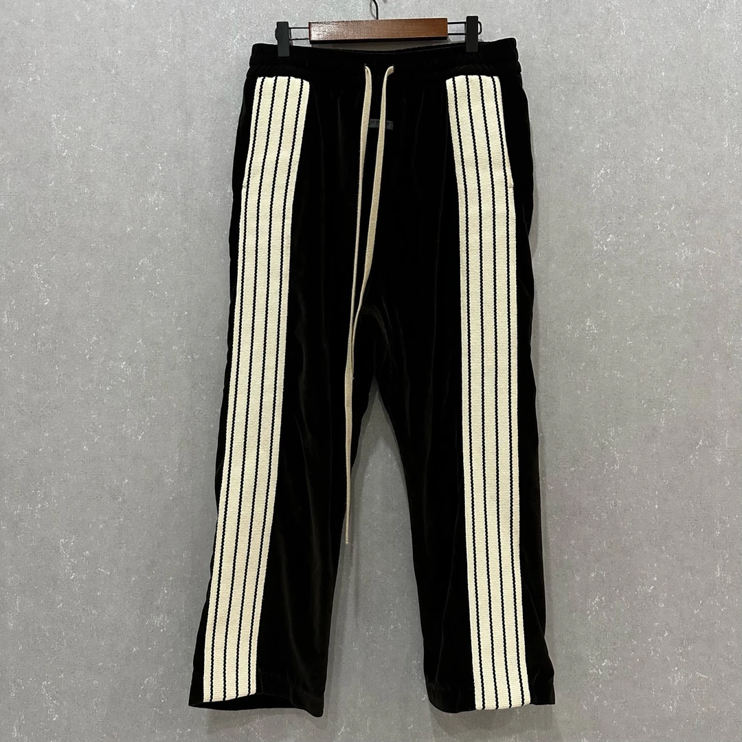 95新 LouisVuitton/路易威登 Fear of God天鹅绒休闲裤S码/004183