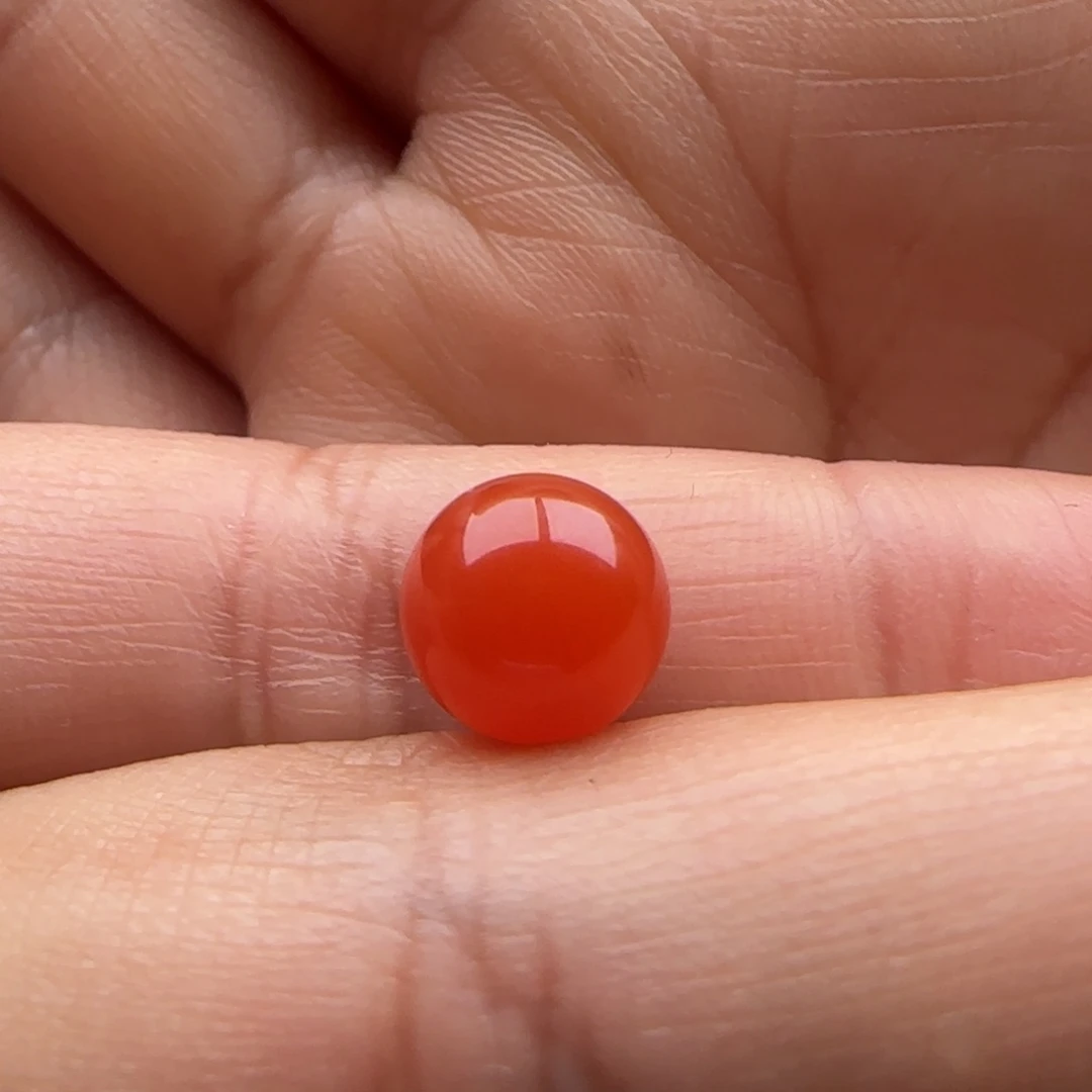 南红玛瑙圆珠8.8未镶嵌陈*人