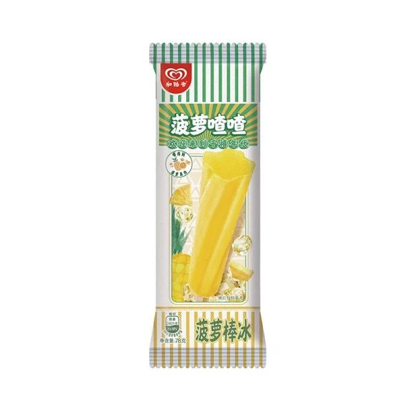 和路雪菠萝喳喳菠萝棒冰 78g/支