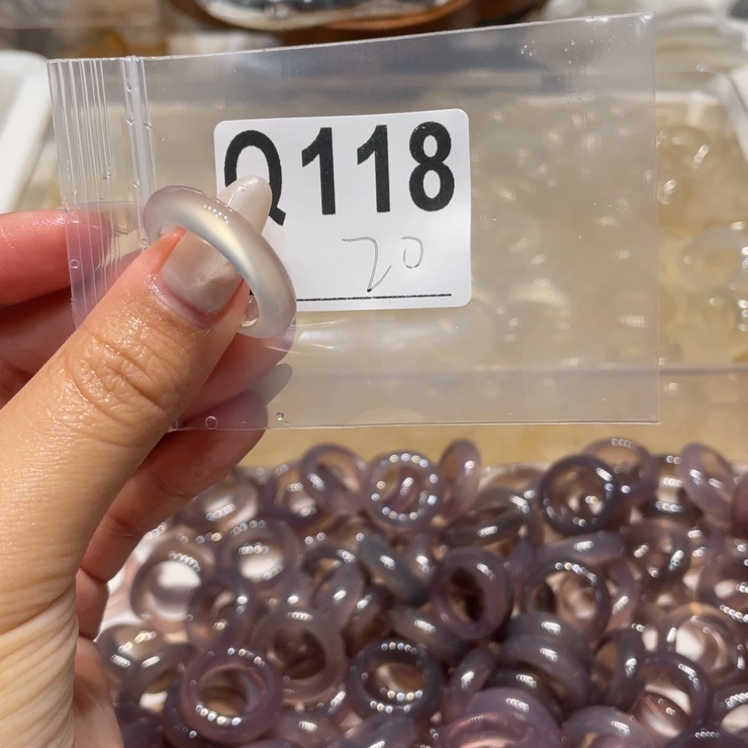 玛瑙/玉髓未镶嵌戒指118