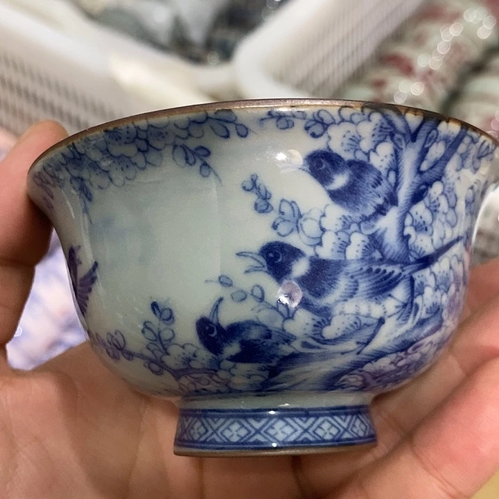 摆件景德镇陶瓷主人杯2456